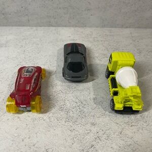 Toy Car Bundle: Cement Mixer, Vendetta X-Raycers, and Dodge Viper Collectibles